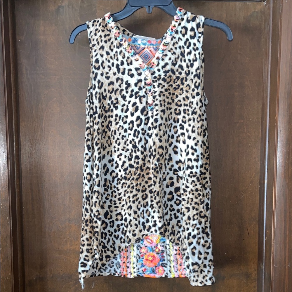 Savanna Jane Multicolor Embroidered Top